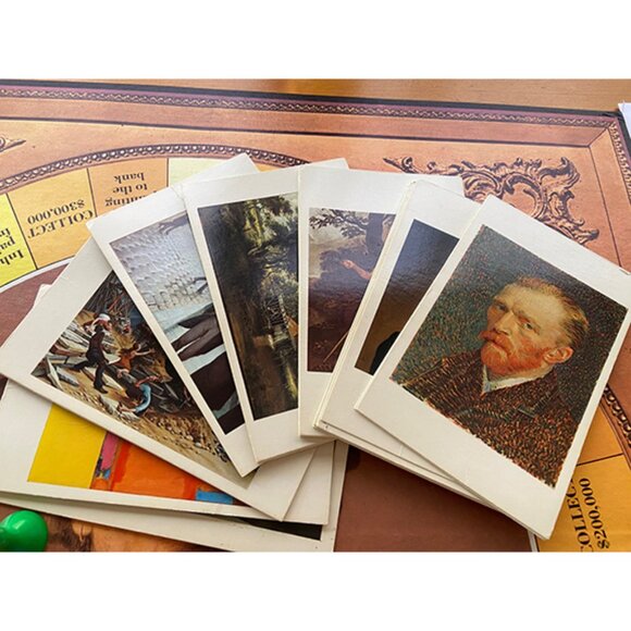 COMPLETE: “Masterpiece The Art Auction Game”: Parker Brothers 1970 - Picture 5 of 13